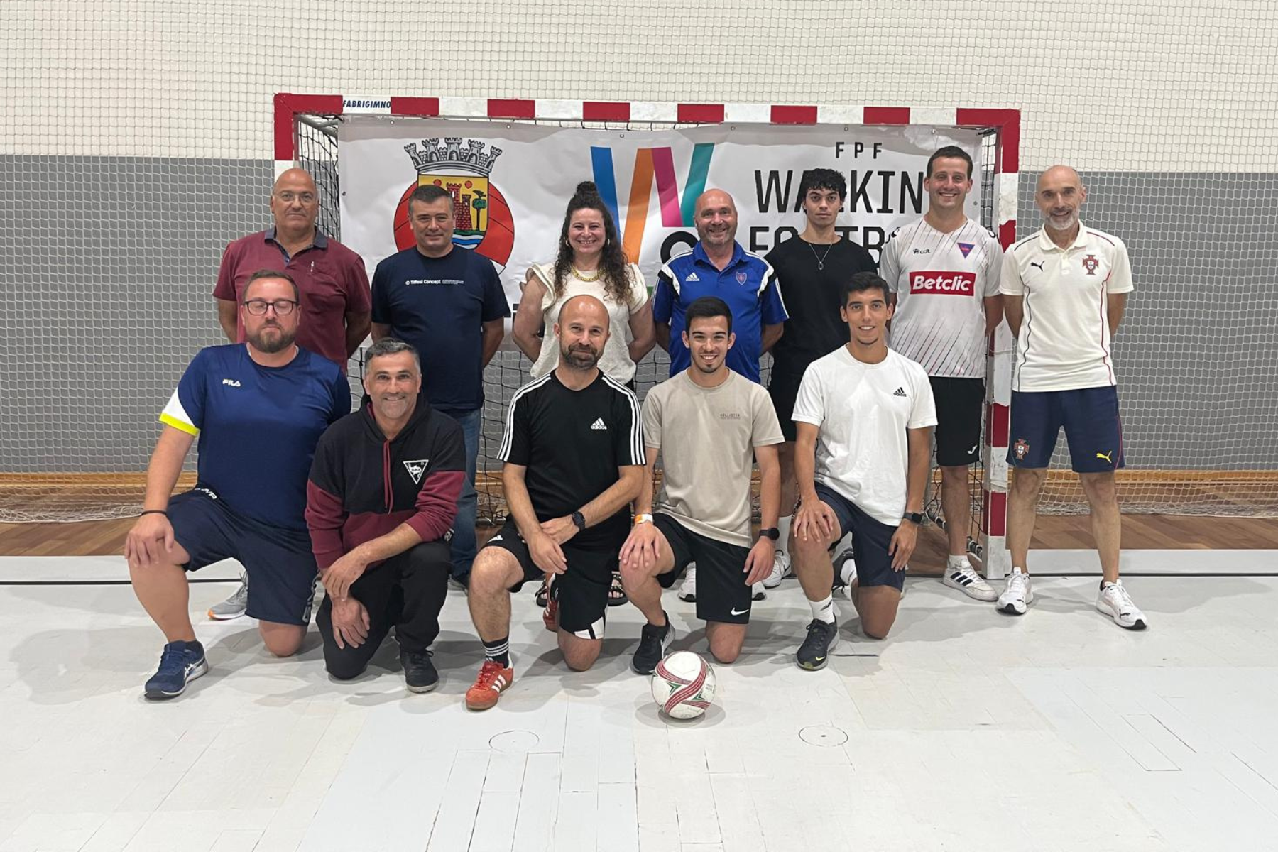Parte Prática da Formação "Ensino do Walking Football"